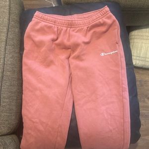 pink champion sweatpants
